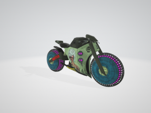 punk bike 3D Model