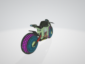 punk bike 3D Model