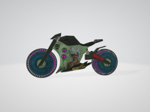punk bike 3D Model