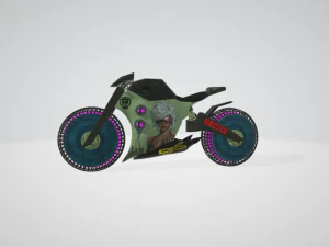 punk bike 3D Model