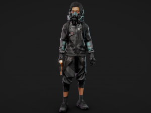 dope character 3D Model