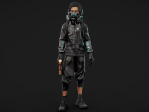 dope character 3D Model