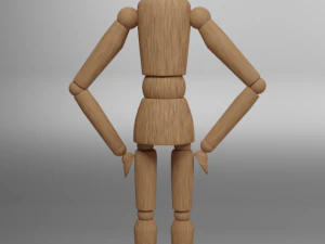 나무 남자 3D 모델