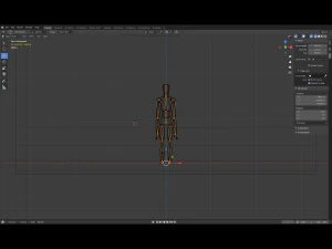 wood man 3D Model