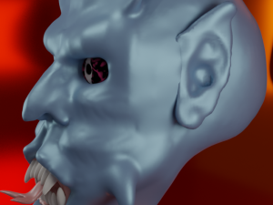 head of monster 3Dモデル