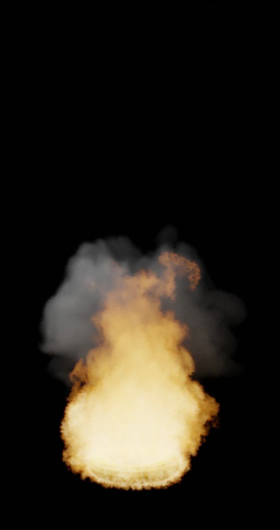 feu Modèle 3D .c4d .max .obj .3ds .fbx .stl .blend 