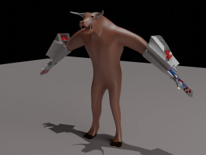 minotaur 3Dモデル