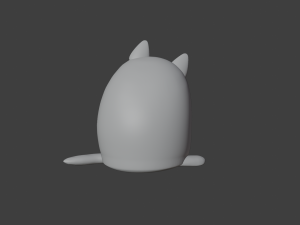 cute cat 3D Print Model