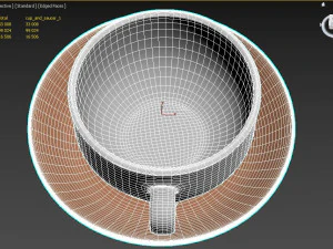 cup and saucer 3D Model