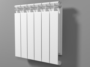 radiator section 3D Model