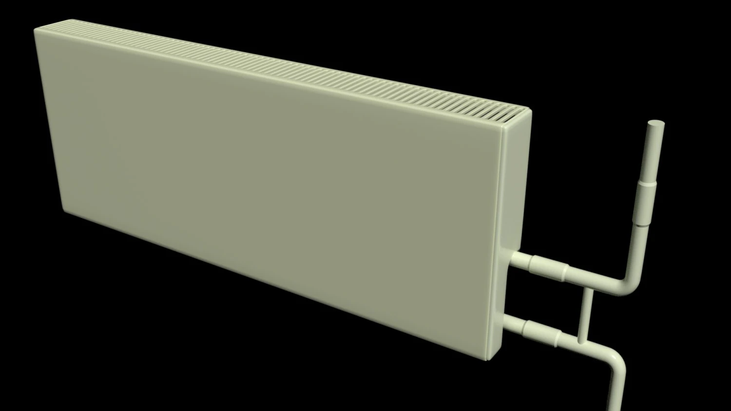 heating radiator screen 3D Model .c4d .max .obj .3ds .fbx .stl .blend