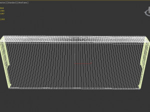 heating radiator screen 3D 模型