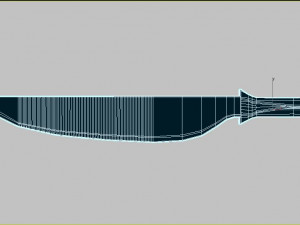 snack knife 3D Model