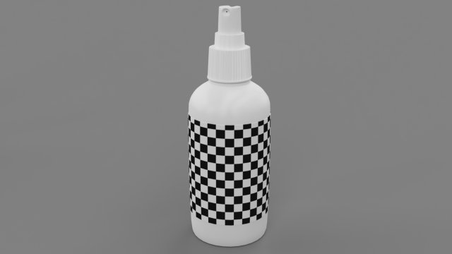 spray bottle 3Dモデル .c4d .max .obj .3ds .fbx .stl .blend 