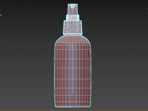spray bottle 3Dモデル