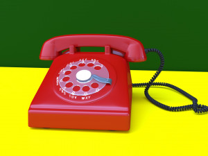 telephone 3D Model
