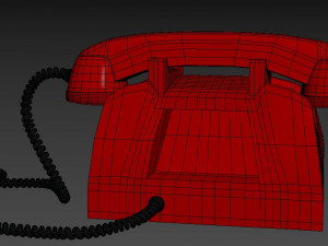 telephone Model 3D