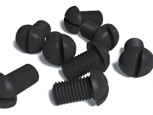 screw-10m 3D Model