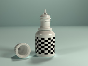 drip bottle 5ml 3D Model