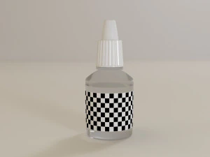флакон-капельница 10мл 3D Модель
