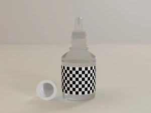 drip bottle 10ml 3D Model