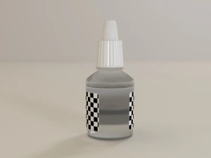 drip bottle 10ml 3D Model
