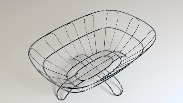 fruit bowl 3D Model .c4d .max .obj .3ds .fbx .stl .blend 