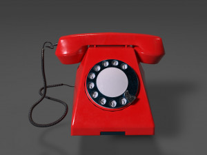 telephone 3D Model