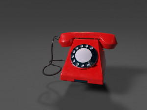 telephone Model 3D