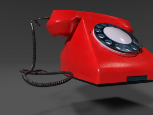 telephone Model 3D