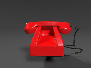 telephone Model 3D