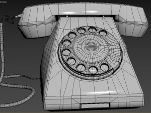 telephone 3D Model