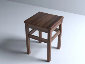bangku Model 3D