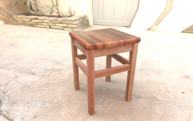 stool Modelo 3D .c4d .max .obj .3ds .fbx .stl .blend 