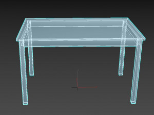 woodentable 3D मॉडल