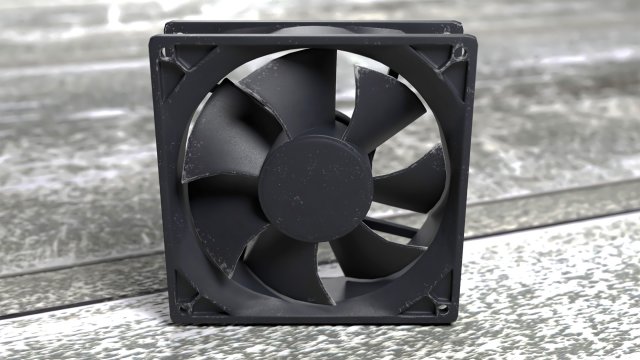 computer cooler Modelo 3D .c4d .max .obj .3ds .fbx .stl .blend 
