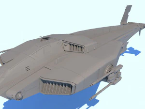 nave da sbarco Modello 3D