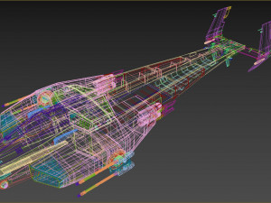 dropship 3D 模型
