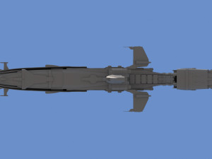 transport ship Model 3D