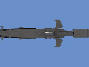 transport ship 3D Model