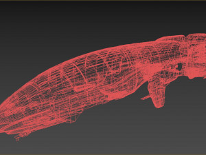 transport ship Model 3D