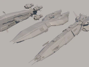 astronavi Modello 3D