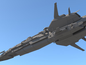 spaceships 3D Model