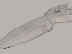 spaceships 3D Model