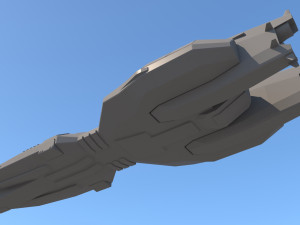 spaceships 3D Model