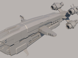 spaceships 3D Model