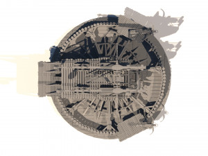 trebuchet Modelo 3D