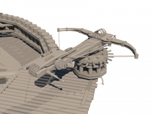 trebuchet Modelo 3D