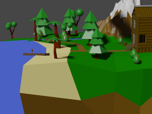 island 3D Model