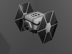 Collection space ship1 3D-Modell
